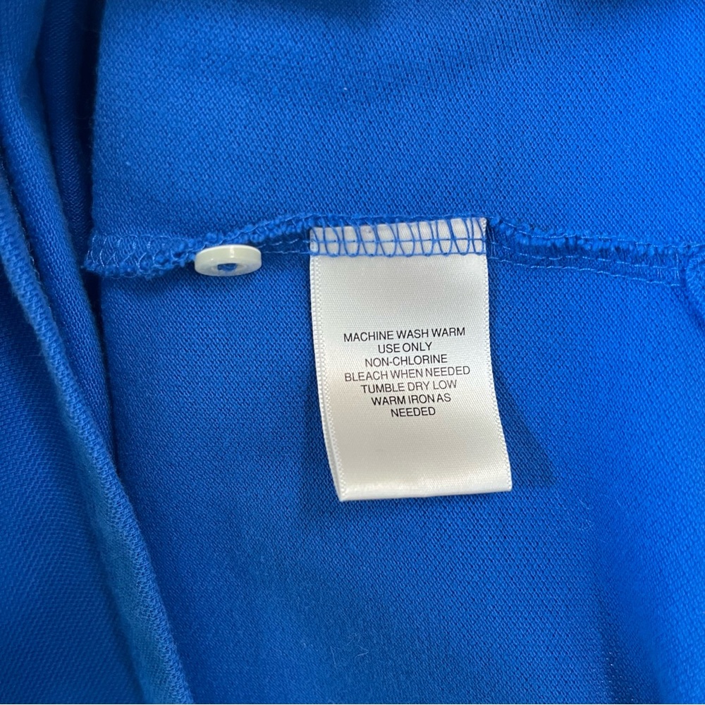 St. John’s Bay Heritage Polo, Classic, Royal Blue, Size L - Picture 4 of 5